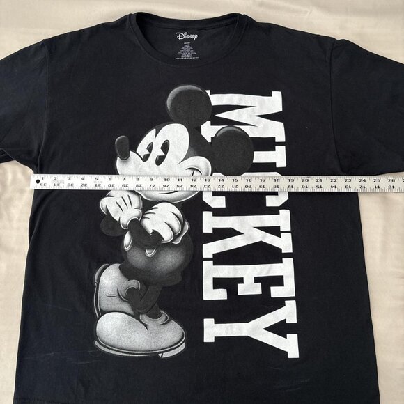 Mickey Mouse Black and White Tee - Picture 4 of 5